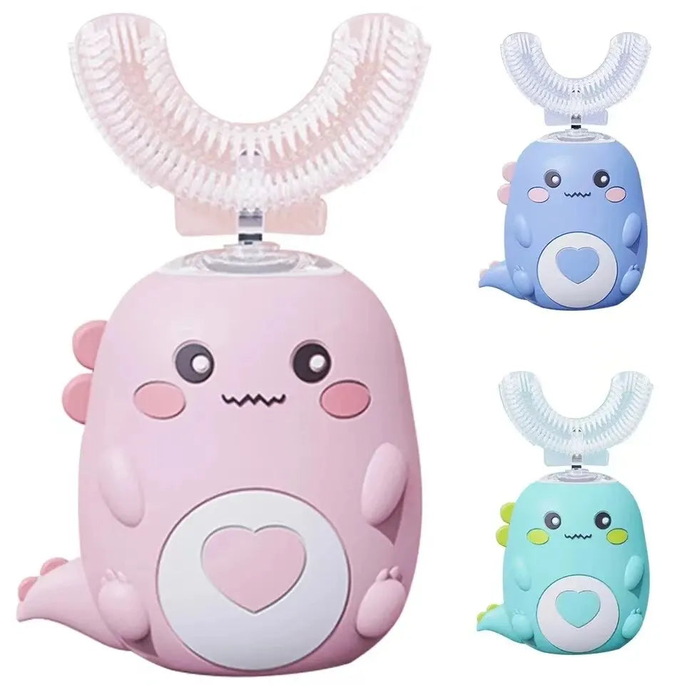 Cepillo de Dientes Eléctrico Infantil en Forma de U