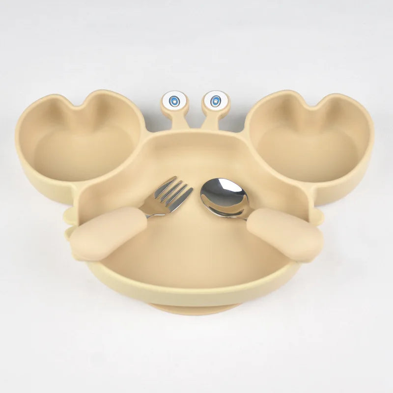 Juego de 3 piezas de vajilla infantil cagrejo