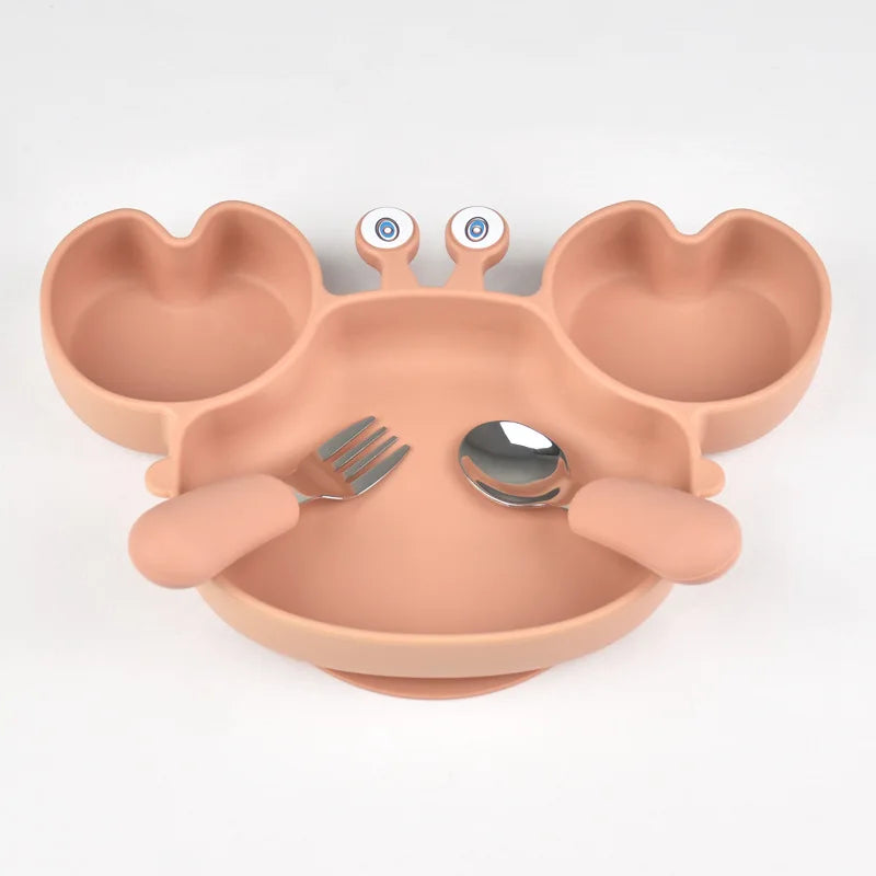 Juego de 3 piezas de vajilla infantil cagrejo