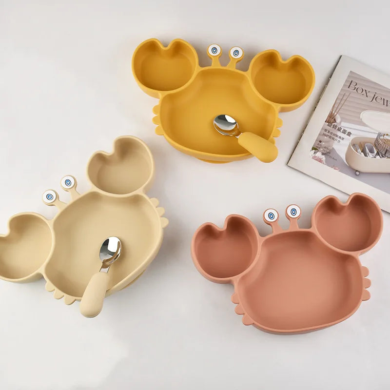 Juego de 3 piezas de vajilla infantil cagrejo