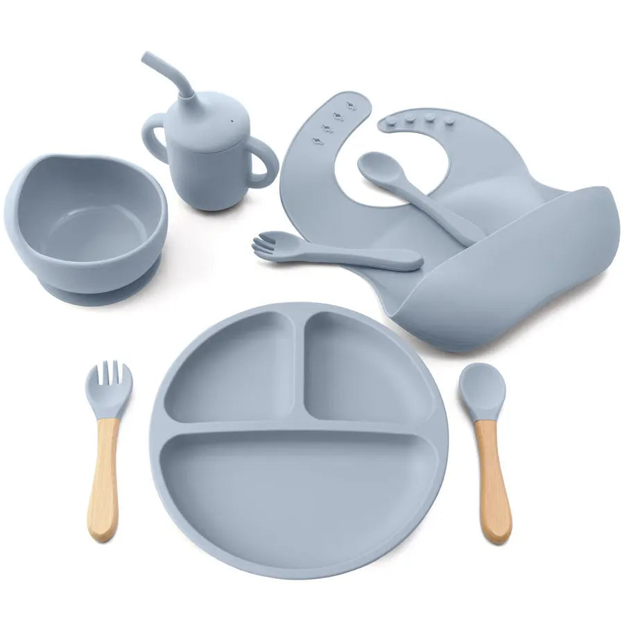 Juego de 8 Piezas de Vajilla Infantil