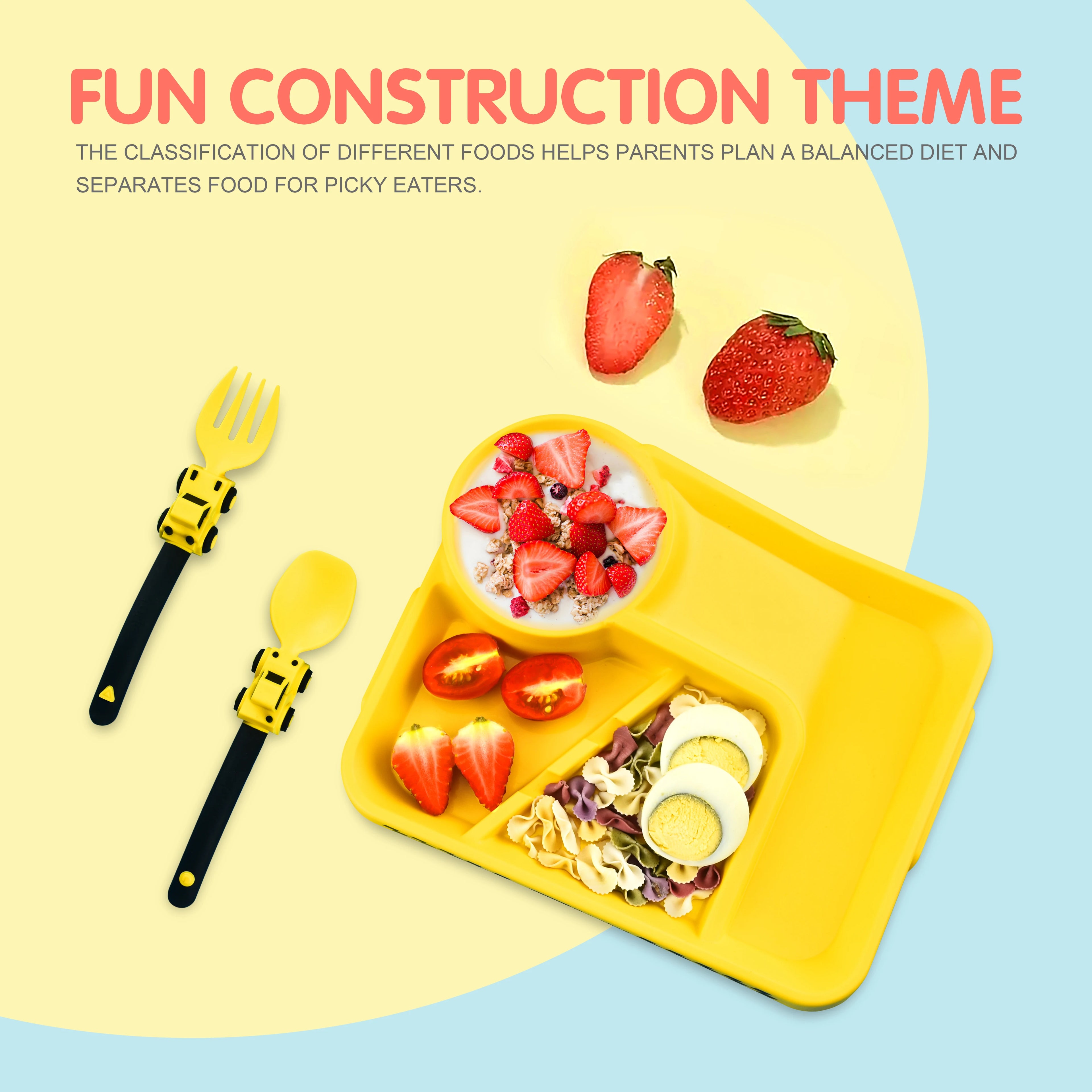 Juego de Vajilla Infantil cars