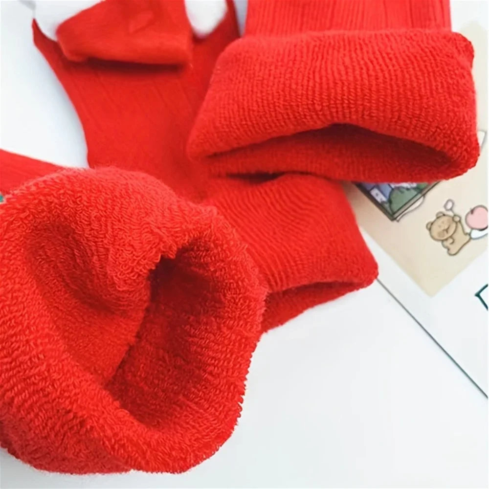 Calcetines antideslizantes navideños