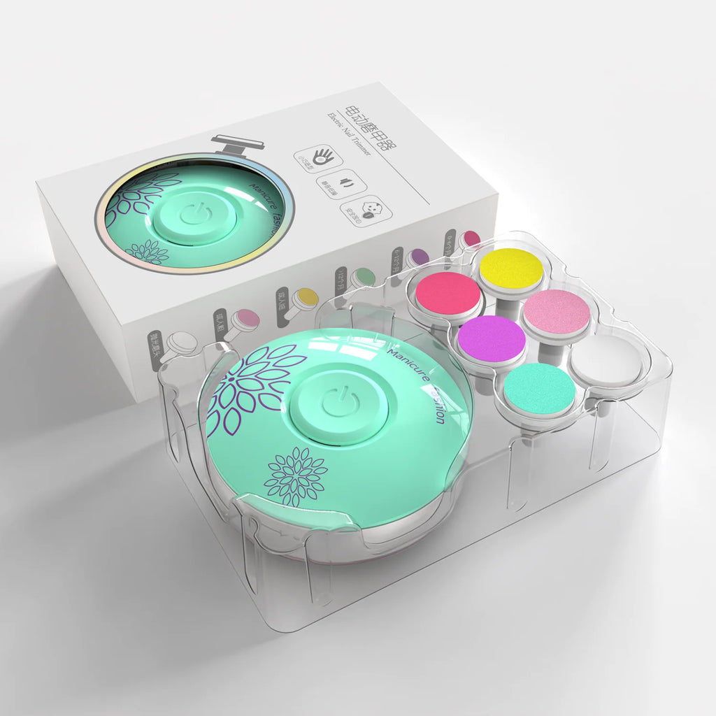 Kit Eléctrico de Cuidado de Uñas para Bebé