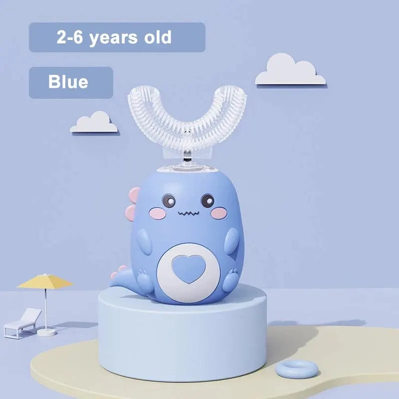 Cepillo de Dientes Eléctrico Infantil en Forma de U